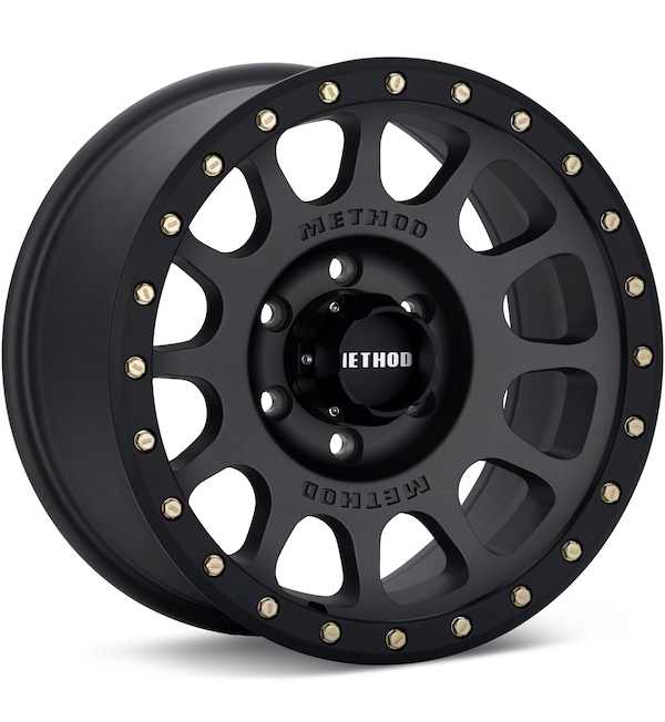 Method MR305 NV Titanium w/Black Lip wheel image