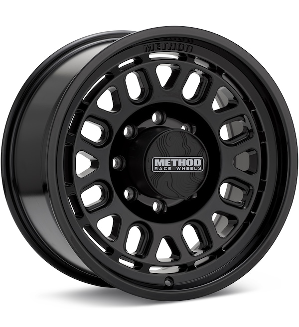 Method MR321 8-Lug Gloss Black wheel image