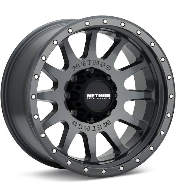 Method MR605 NV 8-Lug Gloss Titanium wheel image