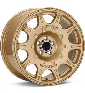 Method Rally Series MR502 Gold wheel image