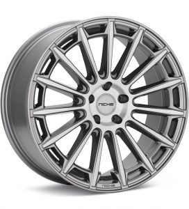 Niche Road Wheels Amalfi Platinum Grey wheel image