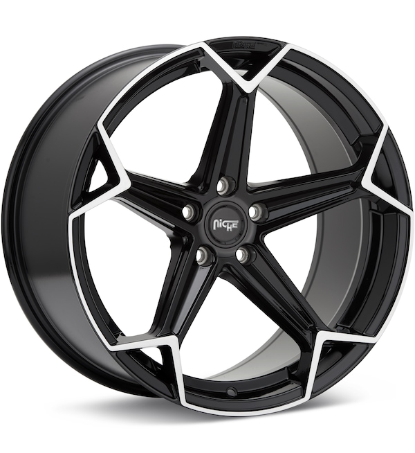 Niche Road Wheels Arrow Machined w/Gloss Black Accent wheel image