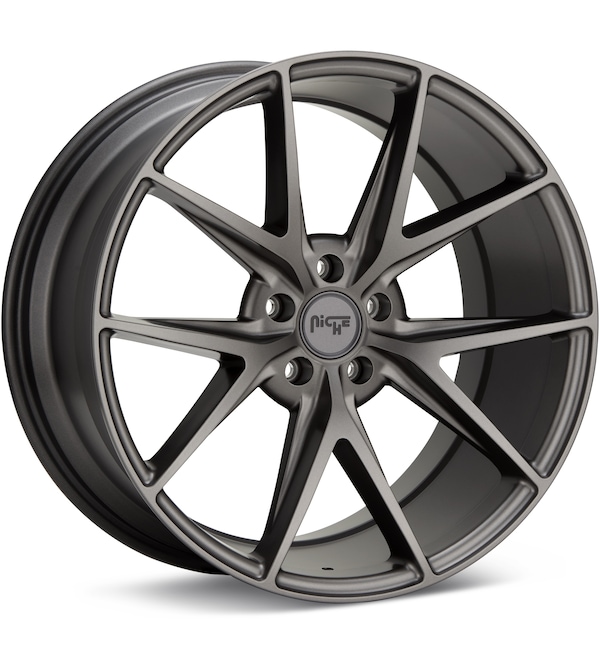 Niche Road Wheels Misano Matte Gunmetal wheel image