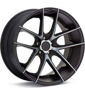 Niche Road Wheels Targa Black Machined w/Dark Tint wheel image