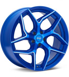 Niche Road Wheels Torsion Anodized Blue w/Milled Accent wheel image