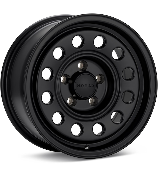 Nomad Convoy 15 Satin Black wheel image