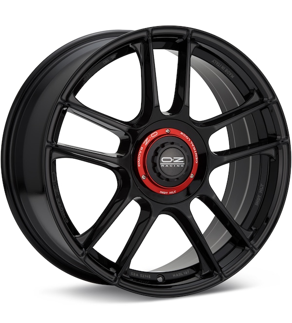 O.Z. Indy HLT Gloss Black wheel image