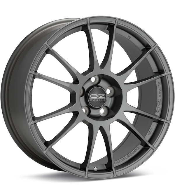 O.Z. Ultraleggera HLT Matte Graphite Silver wheel image