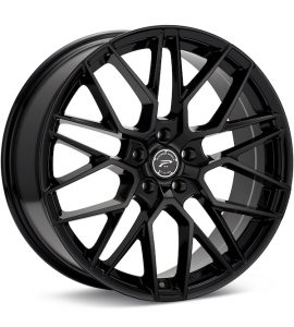 Platinum Retribution Gloss Black wheel image
