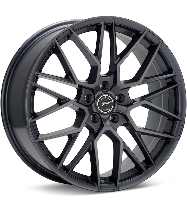 Platinum Retribution Gloss Gunmetal Silver wheel image