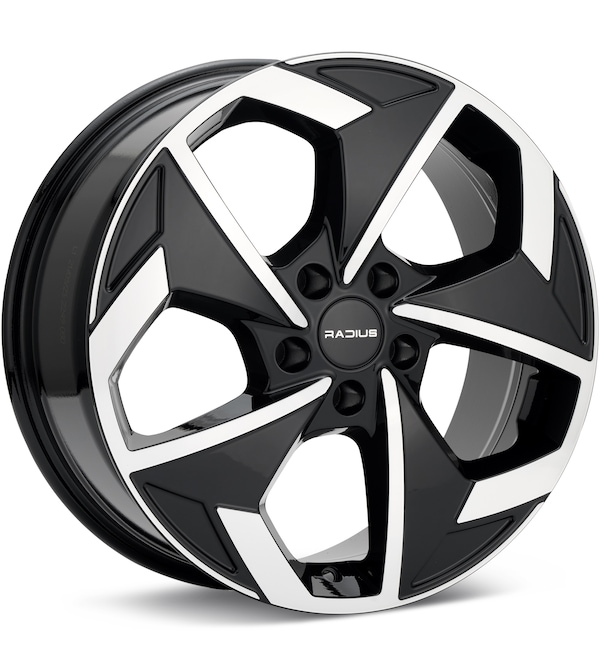 RADIUS WI29 Machined w/Black Accent wheel image