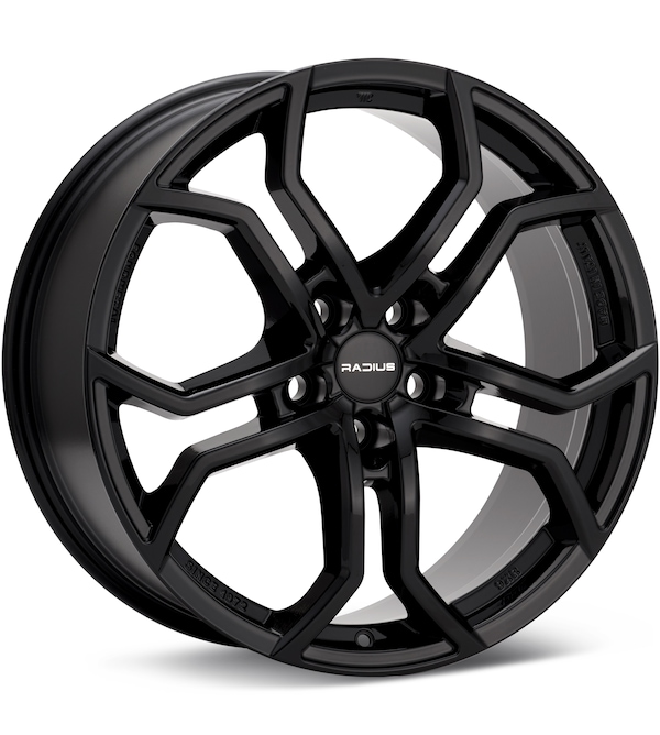 RADIUS WI35 Gloss Black wheel image