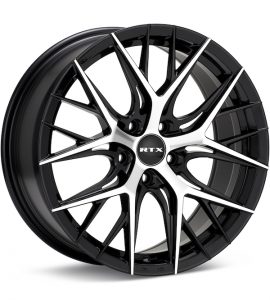 RTX Wheels Valkyrie Machined w/Gloss Black Accent wheel image
