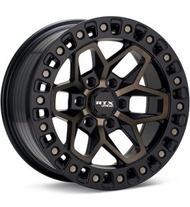 RTX Wheels Zion Black Machined w/Bronze Tint wheel image