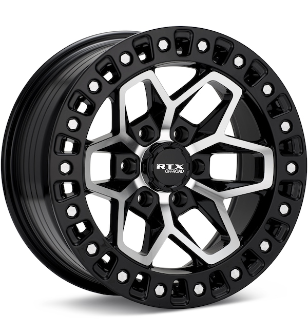 RTX Wheels Zion Machined w/Gloss Black Accent wheel image