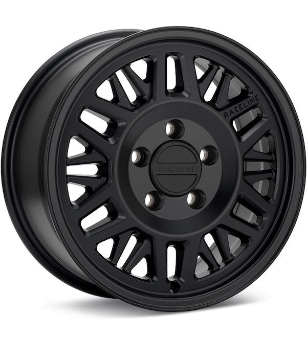 Raceline Ryno Van Satin Black wheel image