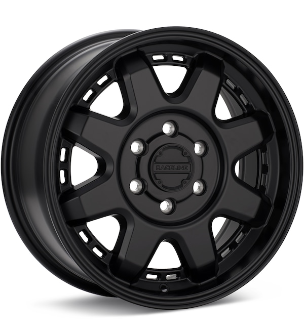 Raceline Scout Van Satin Black wheel image