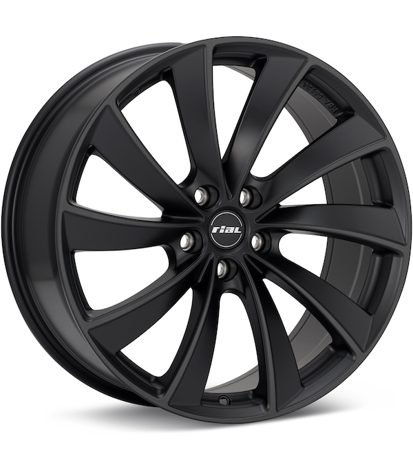 Rial Lugano OE Cap Black wheel image