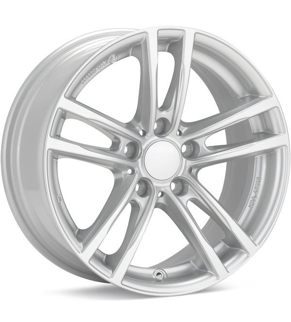 Rial X10 Bright Silver wheel image