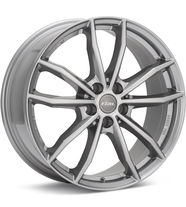 Rial X12 Metal Grey wheel image