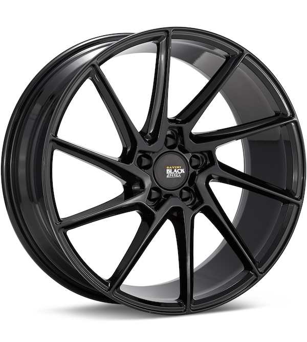 Savini Black di Forza BM15 Left Gloss Black wheel image