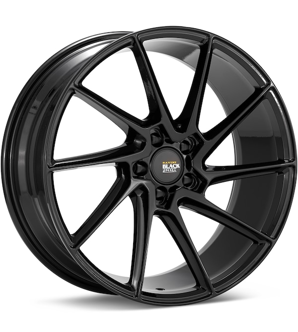 Savini Black di Forza BM15 Right Gloss Black wheel image