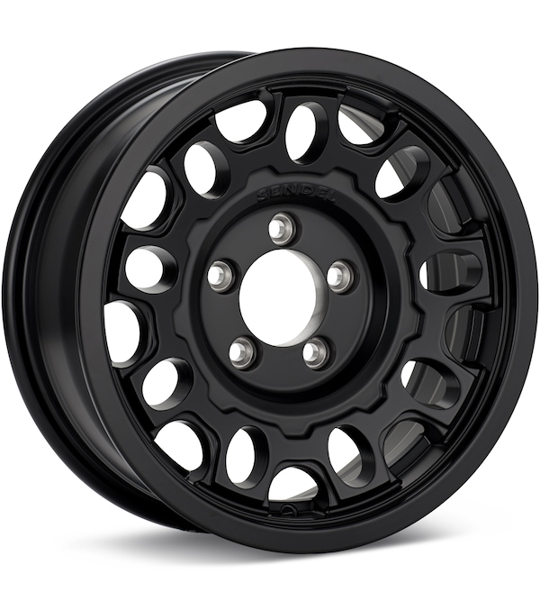 SenDel Towable T17 Black wheel image