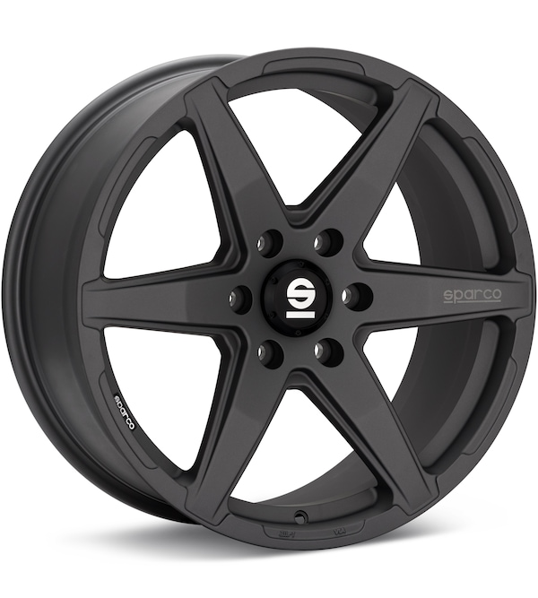 Sparco All-Terrain Sport Truck Matte Graphite Silver wheel image