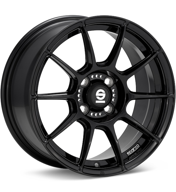 Sparco Flow Form FF1 Gloss Black wheel image