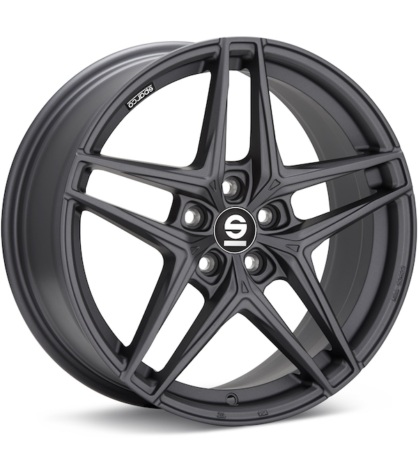 Sparco Record Matte Graphite Silver wheel image