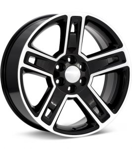 Sport Muscle SM34 Machined w/Black Accent wheel image