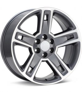Sport Muscle SM34 Machined w/Light Grey Accent wheel image