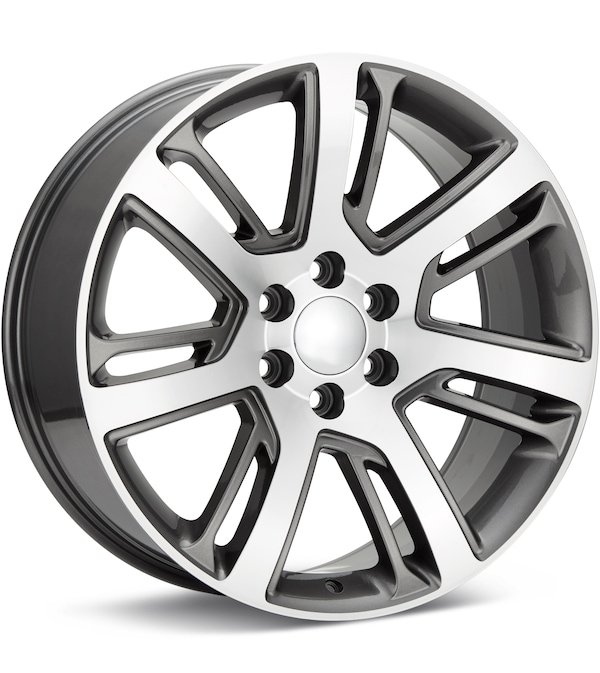 Sport Muscle SM48 Machined w/Light Grey Accent wheel image
