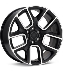 Sport Muscle SM76 Machined w/Satin Black Accent wheel image