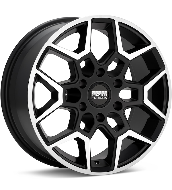 Sport Terrain Oasis 6-lug Machined w/Black Accent wheel image