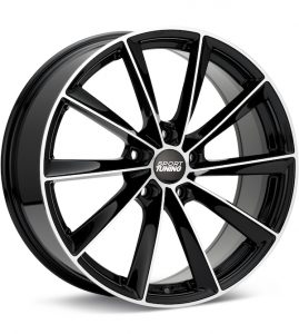 Sport Tuning ST10 Machined w/Black Accent wheel image