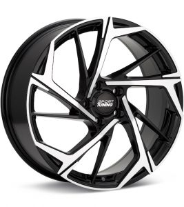 Sport Tuning ST8 Machined w/Black Accent wheel image