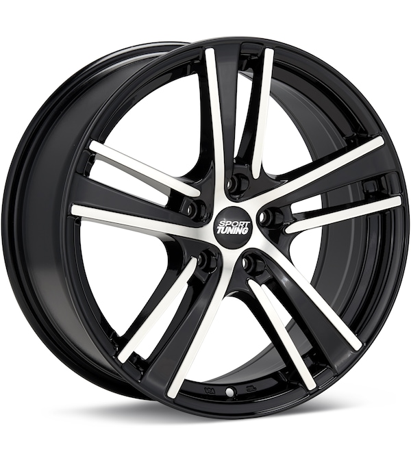 Sport Tuning T12 Machined w/Black Accent wheel image