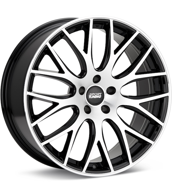 Sport Tuning T15 Machined w/Black Accent wheel image