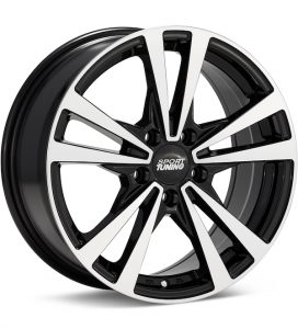 Sport Tuning T8-2 Machined w/Black Accent wheel image