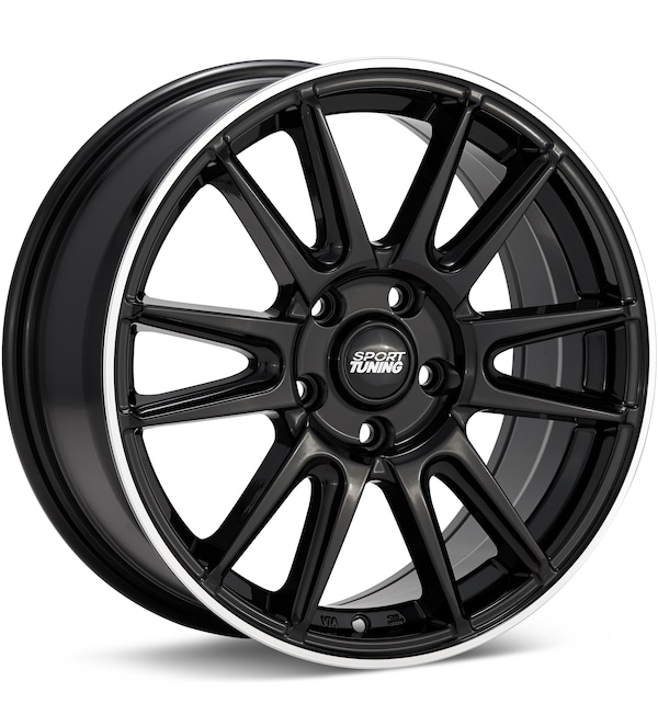 Sport Tuning T9-2 Black w/Mach Lip wheel image