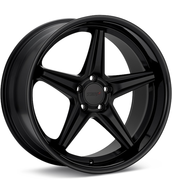 TSW Launch Black w/Gloss Black Lip wheel image