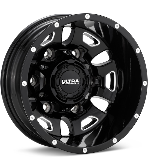 Ultra Hunter Dually Black w/Milled Accent wheel for sale