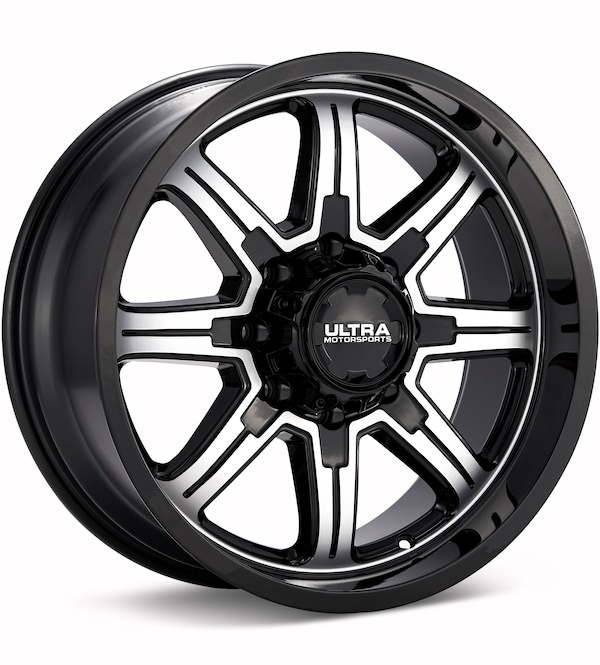 Ultra Menace 8-Lug Machined w/Black Accent wheel image