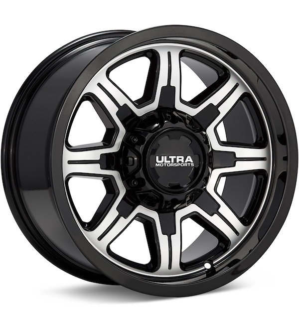 Ultra Menace Machined w/Black Accent wheel image