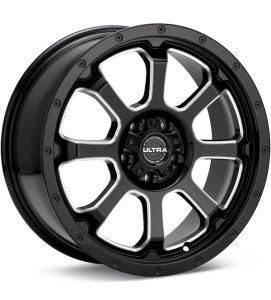 Ultra Nemesis CUV Gloss Black w/Milled Accent wheel image