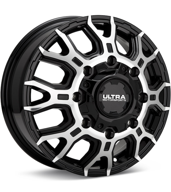 Ultra Scorpion Dually Machined w/Gloss Black Accent wheel image