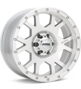 Ultra The Boss Silver Machined w/Clearcoat wheel image
