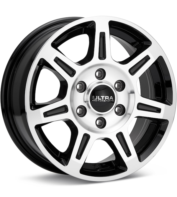 Ultra Toil Machined w/Gloss Black Accent wheel image