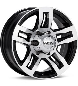 Ultra Trailer Hangout Machined w/Black Accent wheel image